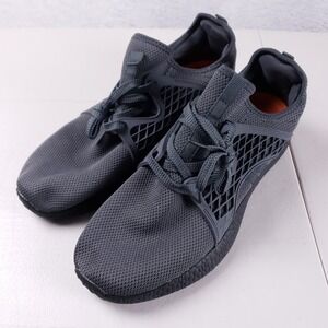 Inzcou Mens Walking Shoes Dark Grey Mesh Casual Sneakers Size 44 EU 10.5 US